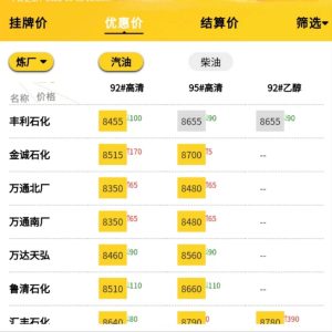 山东地炼柴油装车批发价格今天，山东成品油报价
